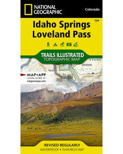 Idaho Springs Loveland Pass Map