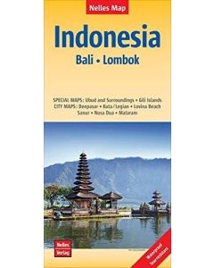 Indonesia Map Bali and Lombok