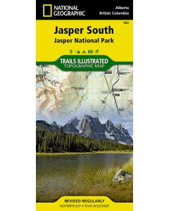 Jasper South Map Jasper National Park