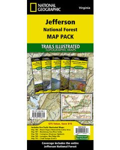 Jefferson National Forest Map Pack