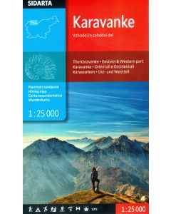 Karavanke Hiking Map 1:50,000