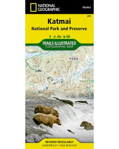 Katmai National Park and Preserve Map