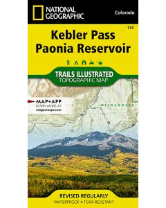 Kebler Pass Paonia Reservoir Map