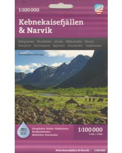Kebnekaisefjallen and Narvik 1:100K