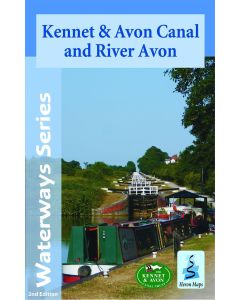 Kennet and Avon Canal map LAMINATED