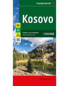 Kosovo Road and Leisure Map 1150000