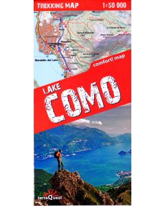 Lake Como Terraquest Trekking Map 150 000