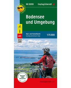 Lake Constance and the surrounding area Road map 175000