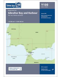 Laminated Y100 Gibraltar Bay and Harbour Small Format
