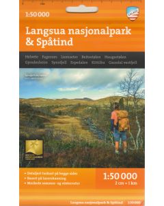 Langsua Nasjonalpark and Spatind 1:50K