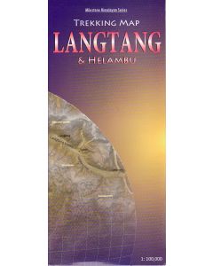 Langtang amp Helambu Trekking Map