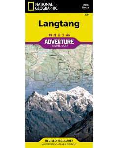 Langtang Map Nepal