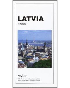 Latvia road map