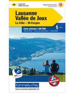 Lausanne Hiking Map