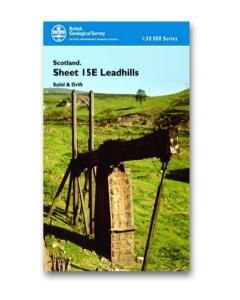 Leadhills Solid geology map S15E