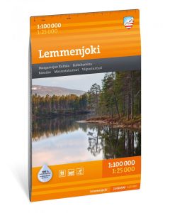 Lemmenjoki Map