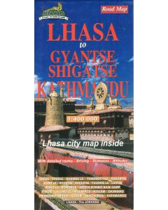 Lhasa to Gyantse Shingatse and Kathmandu