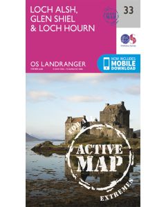 Loch Alsh Glen Shiel and Loch Hourn