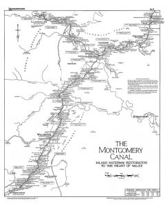 Lockmaster Maps No9 The Montgomery Canal