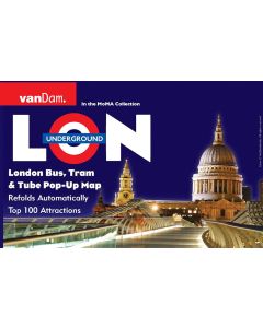 London PopUp Tube Map by VanDam