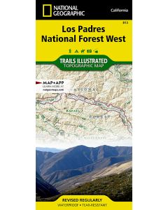 Los Padres National Forest West Map