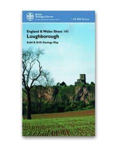 Loughborough Solid and drift geology map