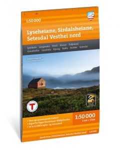 Lyseheiane, Sirdalsheiane and Setesdal Vesthei nord
