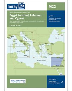 M22 Egypt to Israel Lebanon and Cyprus