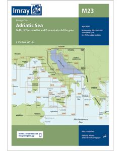 M23 Adriatic Sea Passage Chart