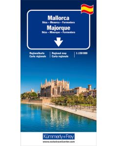 Mallorca Ibiza Menorca Road Map