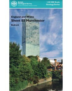 Manchester Bedrock geology map