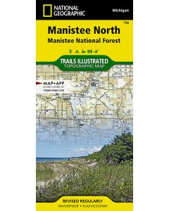 Manistee North Map Manistee National Forest