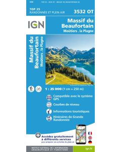 Massif du Beaufortin MoutiersLa Plagne 3532 OT