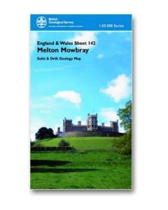 Melton Mowbray Solid and drift geology map