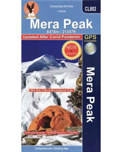 Mera Peak climbing map CL802