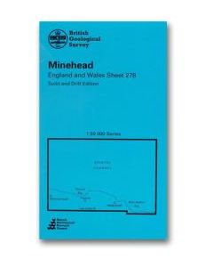 Minehead Solid and drift geology map