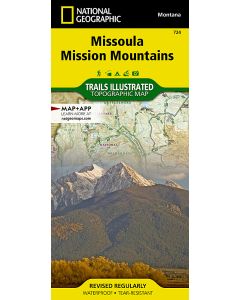 Missoula Mission Mountains Map