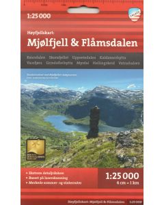Mjolfjell and Flamsdalen 1:25K