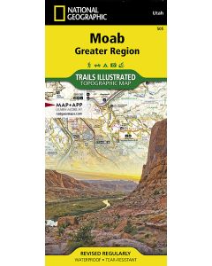 Moab Greater Region Map