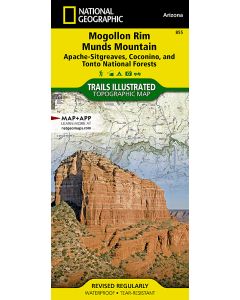 Mogollon Rim Munds Mountain Map