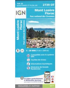 Mont Lozere Florac 2739 OT 125000