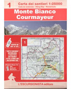 Monte Bianco Courmayeur Val dAosta 1 125000