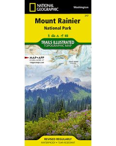 Mount Rainier National Park Map