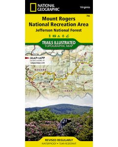 Mount Rogers National Recreation Area Map JeffersonForest