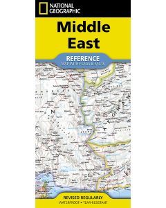 National Geographic Middle East Map