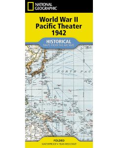 National Geographic WWII Pacific Theater Map