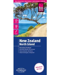 New Zealand, North Island 1:550000