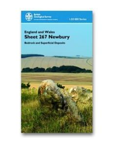 Newbury Bedrock geology and superficial deposits map