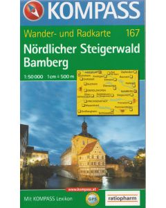 NORDLICHER STEIGERWALD BAMBERG K167 1:50,000