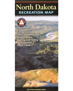 North Dakota Recreation Map